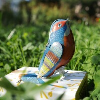 Blechspielzeug - Vogel - Deko Anhänger - Metall Ornament 04